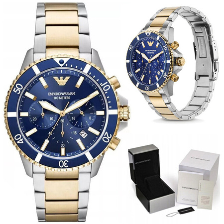 EMPORIO ARMANI MEN'S WATCH AR11362 - DIVER (zi027a)