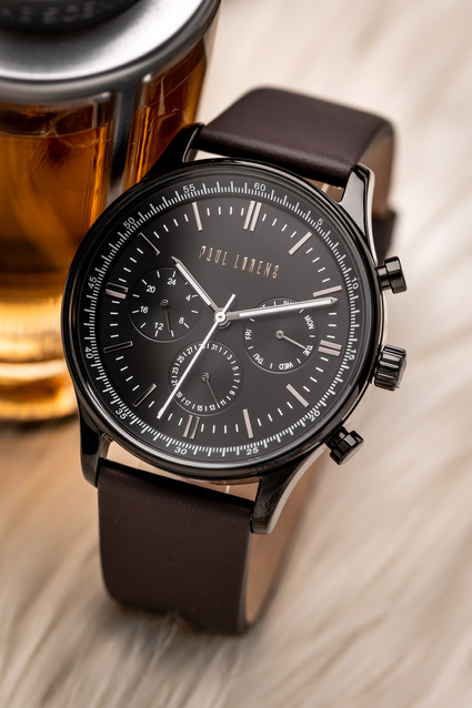 PAUL LORENS MALE WATCH - PL10602A2-1B2 (zg362f) + BOX