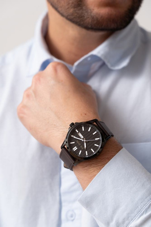 PAUL LORENS MALE WATCH - PL8071A3-1B2 (zg374d) + BOX