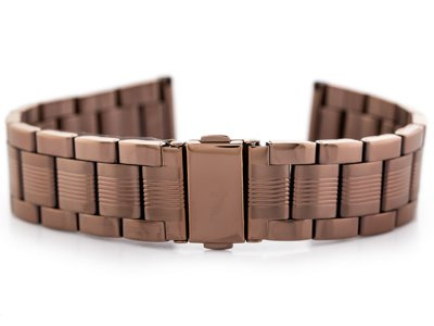 Bisset bracelet (bb016c) - brown 20mm