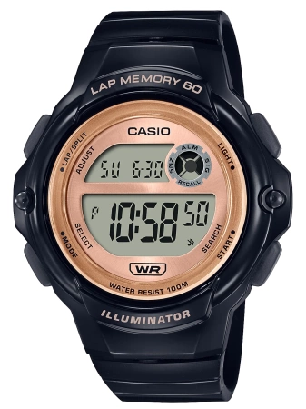 CASIO WOMEN'S WATCH LWS-1200H-1AVDF + BOX
