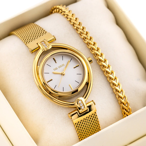 PAUL LORENS WOMEN'S PRESENT SET - Watch + bracelet - (zg555f)