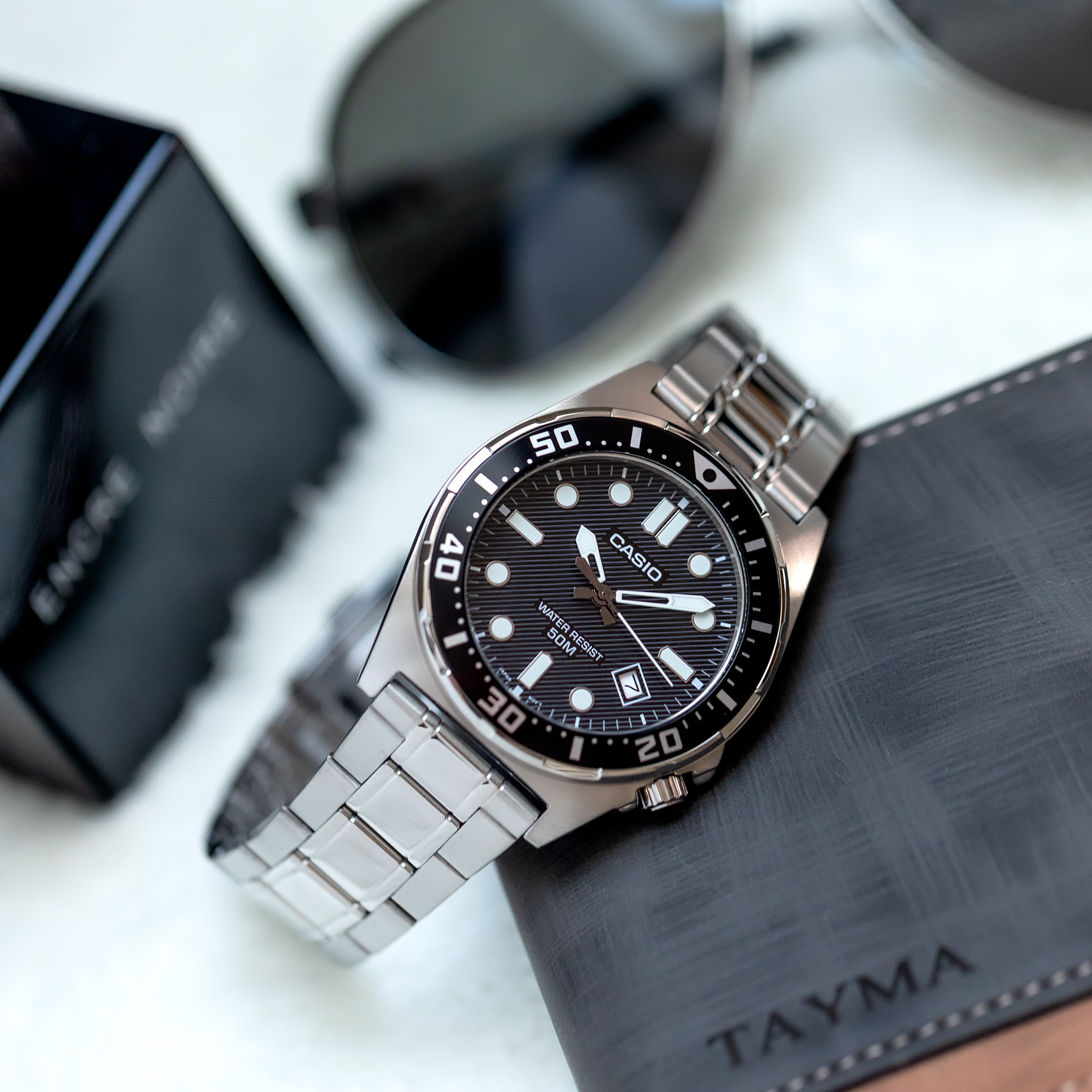 Zegarek Męski Casio MTD-135D-1A + BOX