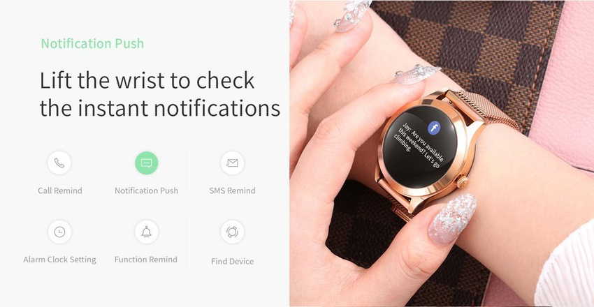 SMARTWATCH G. Rossi G.RSWBF1-4D2-2 rosegold/black (sg001f) + DODATKOWY PASEK