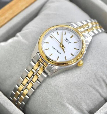 CASIO LTP-1129G-7A WOMEN'S WATCH (zd602c) + BOX
