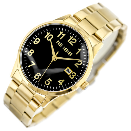 PAUL LORENS MALE WATCH - PL14573B2-1D1 (zg368c) + BOX