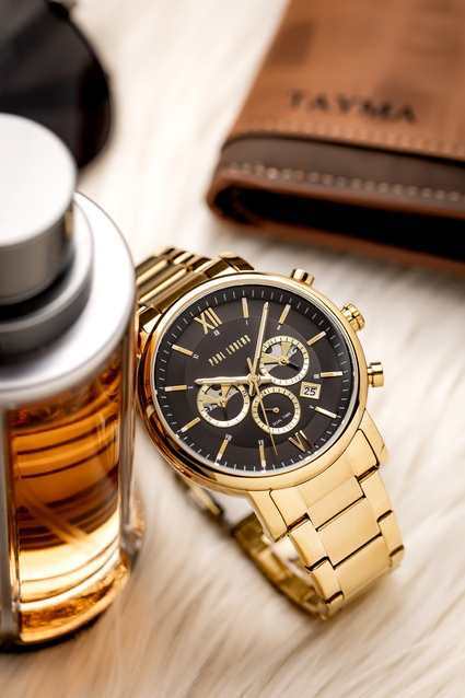 PAUL LORENS MALE WATCH - PL20017B-1D1 (zg386a) + BOX