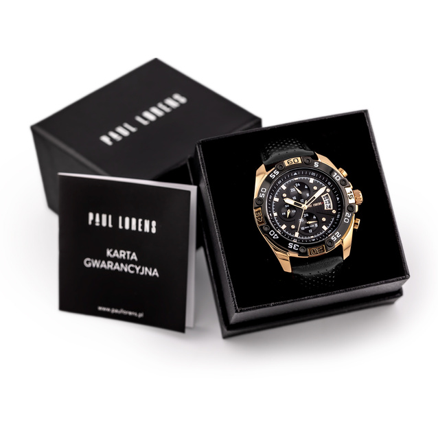 PAUL LORENS MALE WATCH - PL8754A5-1A4 (zg375c) + BOX