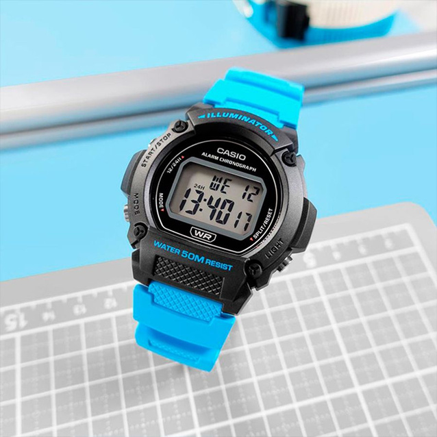 Zegarek Męski Casio W-219H-2A2VEF (zd207f) + BOX