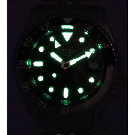 MEN'S WATCH SEIKO 5 SPORTS SSK001K1 GMT AUTOMAT WR100 + BOX