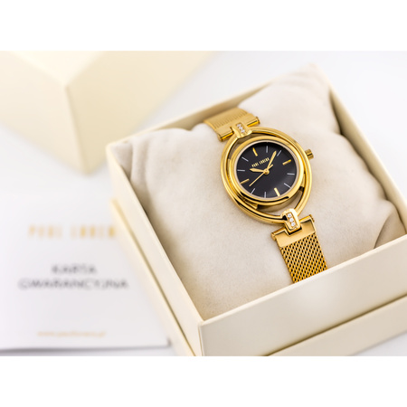 PAUL LORENS WOMEN'S WATCH - PL13628B-1D1 (zg555a) + BOX