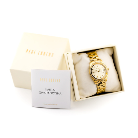 PAUL LORENS WOMEN'S WATCH - PL20001B-4D1 (zg570a) + BOX
