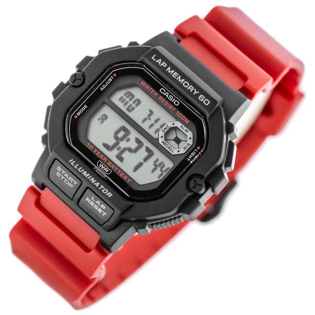 ZEGAREK MĘSKI CASIO Sports WS-1400H-4AVEF + BOX (zd271g)