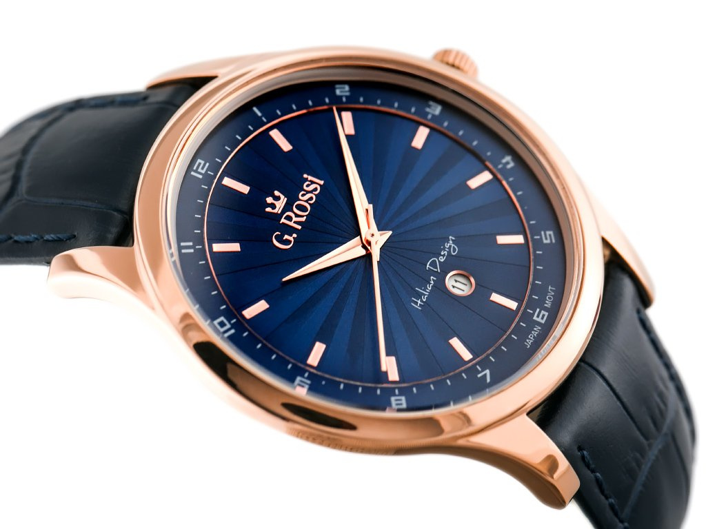 ZEGAREK G. ROSSI - 10212A2 (zg210e) + BOX