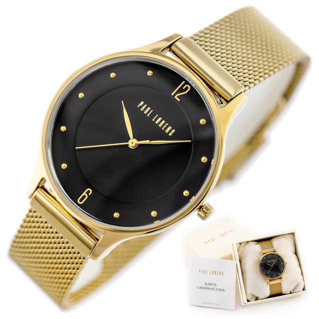 PAUL LORENS WOMEN'S WATCH - PL10317B9-1D1 (zg541a) + BOX