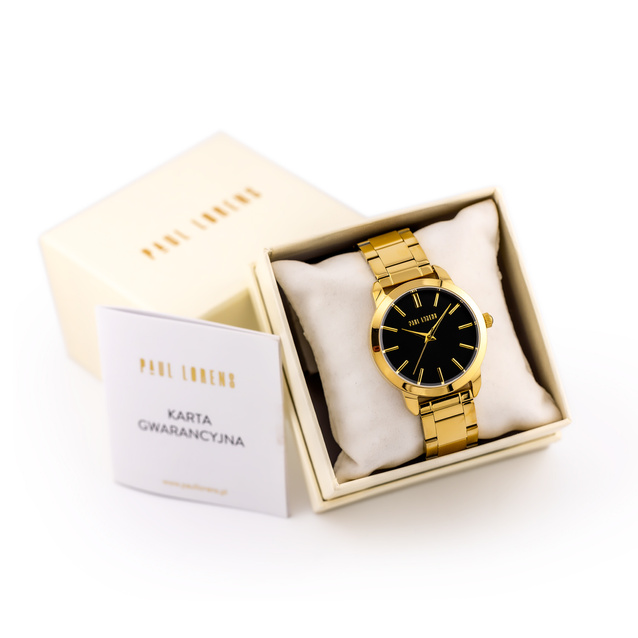 PAUL LORENS WOMEN'S WATCH - PL10659B-1D1 (zg547a) + BOX