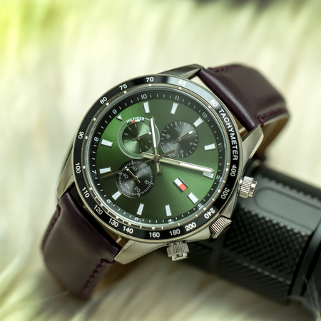 TOMMY HILFIGER MEN'S WATCH 1792017 Miles (zf113b) + BOX