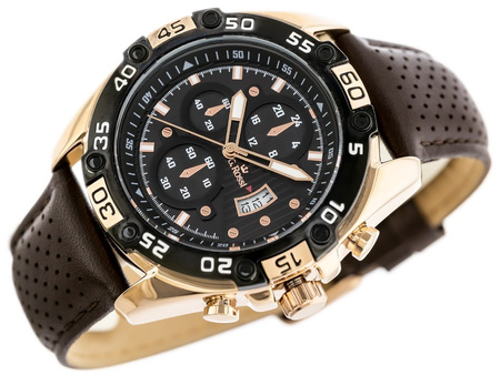 MEN'S WATCH G. ROSSI - QUBUS (zg113d) + BOX