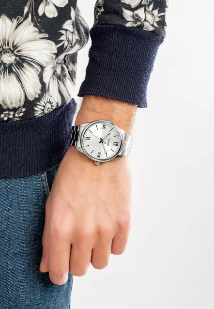 CASIO MEN'S WATCH MTP-V005D-7B5 + BOX