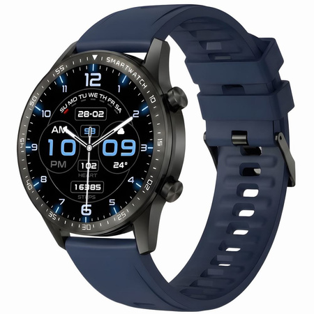 SMARTWATCH MĘSKI GRAVITY GT10-5 - AMOLED, DODATKOWY PASEK (sg046e)