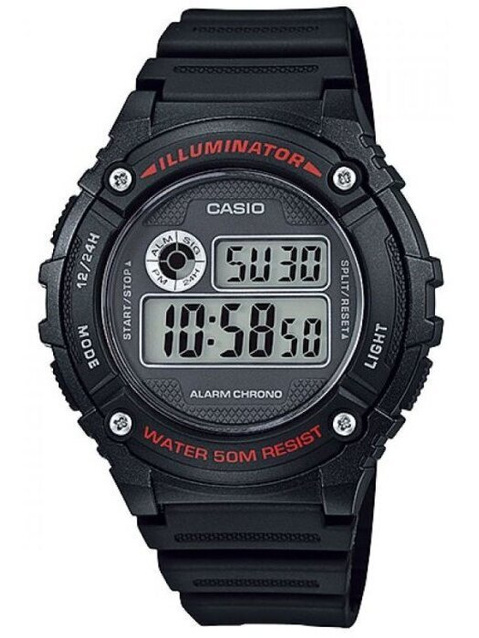Casio Men's Watch W-216H-1AVEF + BOX