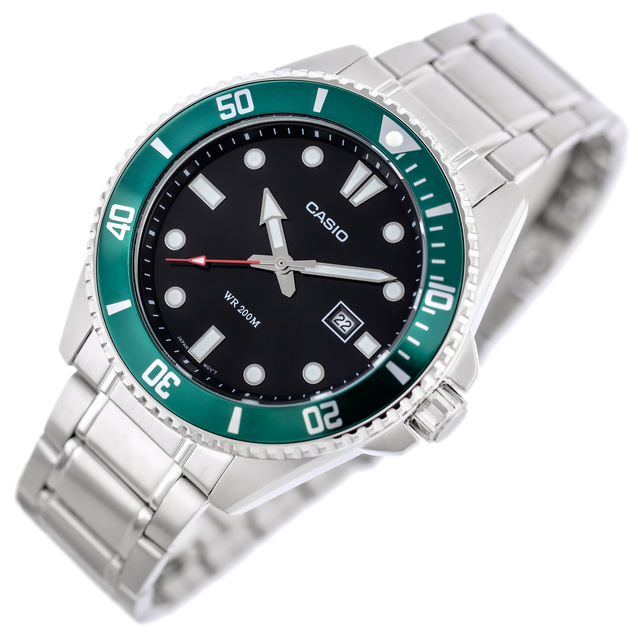 Casio Men's Watch MDV-107D-3A WR200 + BOX