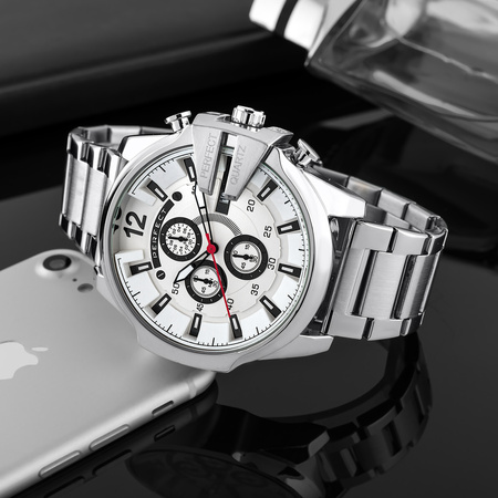 PERFECT MALE WATCH M513CH-01 - CHRONOGRAPH (zp387b) + BOX