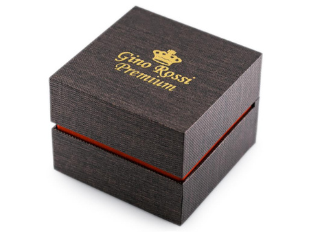 Gift box for watch - G. ROSSI PREMIUM - BROWN