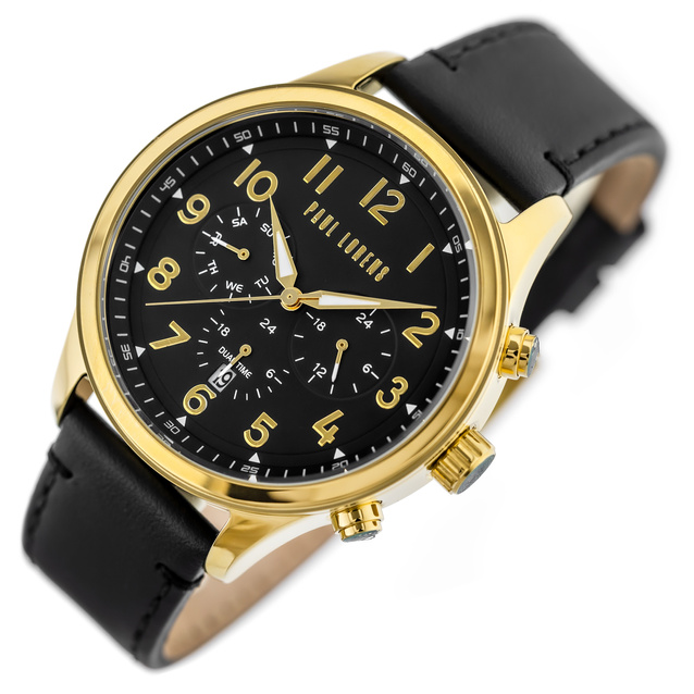 PAUL LORENS MALE WATCH - PL20011A-1A2 (zg378a) + BOX