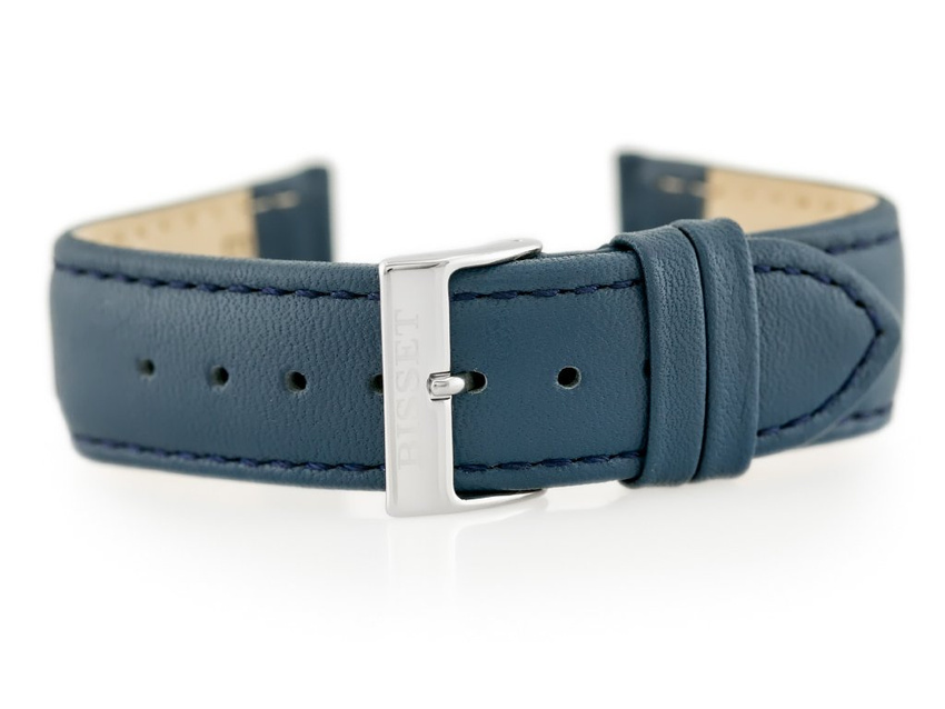 BISSET BS-106 leather watch strap - 20mm