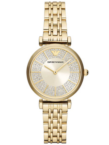 ZEGAREK DAMSKI EMPORIO ARMANI AR11608 - GIANNI T-BAR (zi512f) + BOX