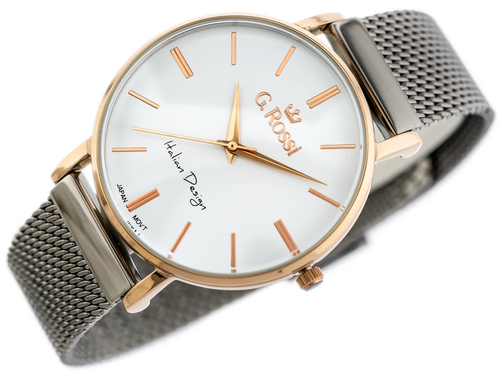 ZEGAREK G. ROSSI - 10401B-3B4 (zg716g)  + BOX