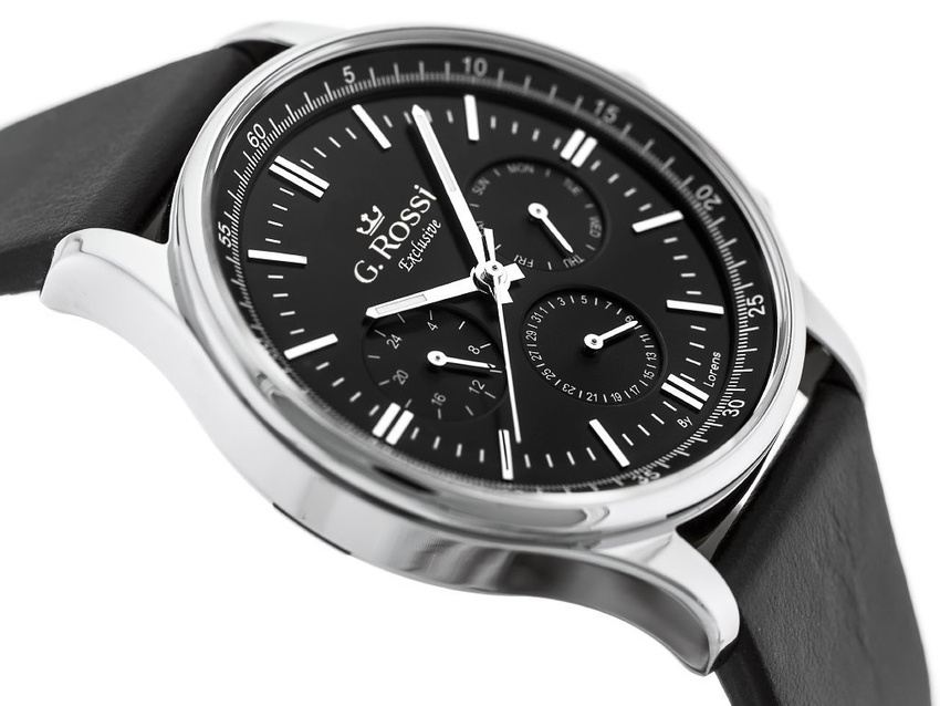 G. ROSSI WATCH - E-10602A2-1A1 - EXCLUSIVE (zg278b) + BOX