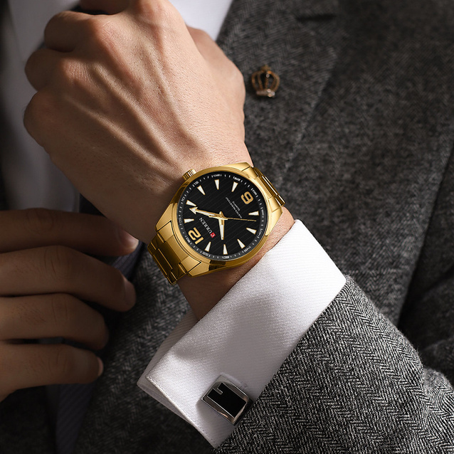 CURREN 8434 MEN'S WATCH (zc039d) + BOX