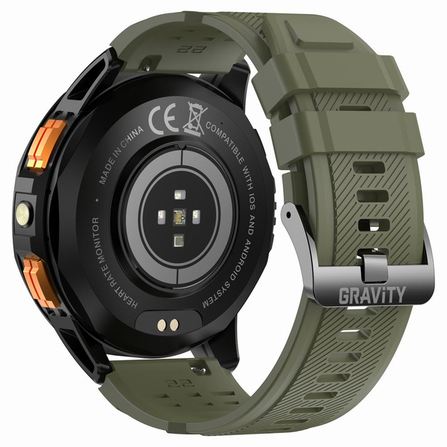 GRAVITY GT24-5 MEN'S SMARTWATCH - TIMER, ADDITIONAL PASSAGE (sg033e)