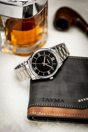 CASIO MEN'S WATCH MTP-V005D-1B5 + BOX