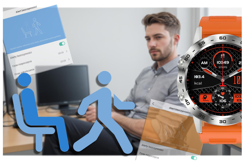 GRAVITY GT9-9-MEN'S SMARTWATCH- MAKING CALLS, PRESSURE METER (sg021i)