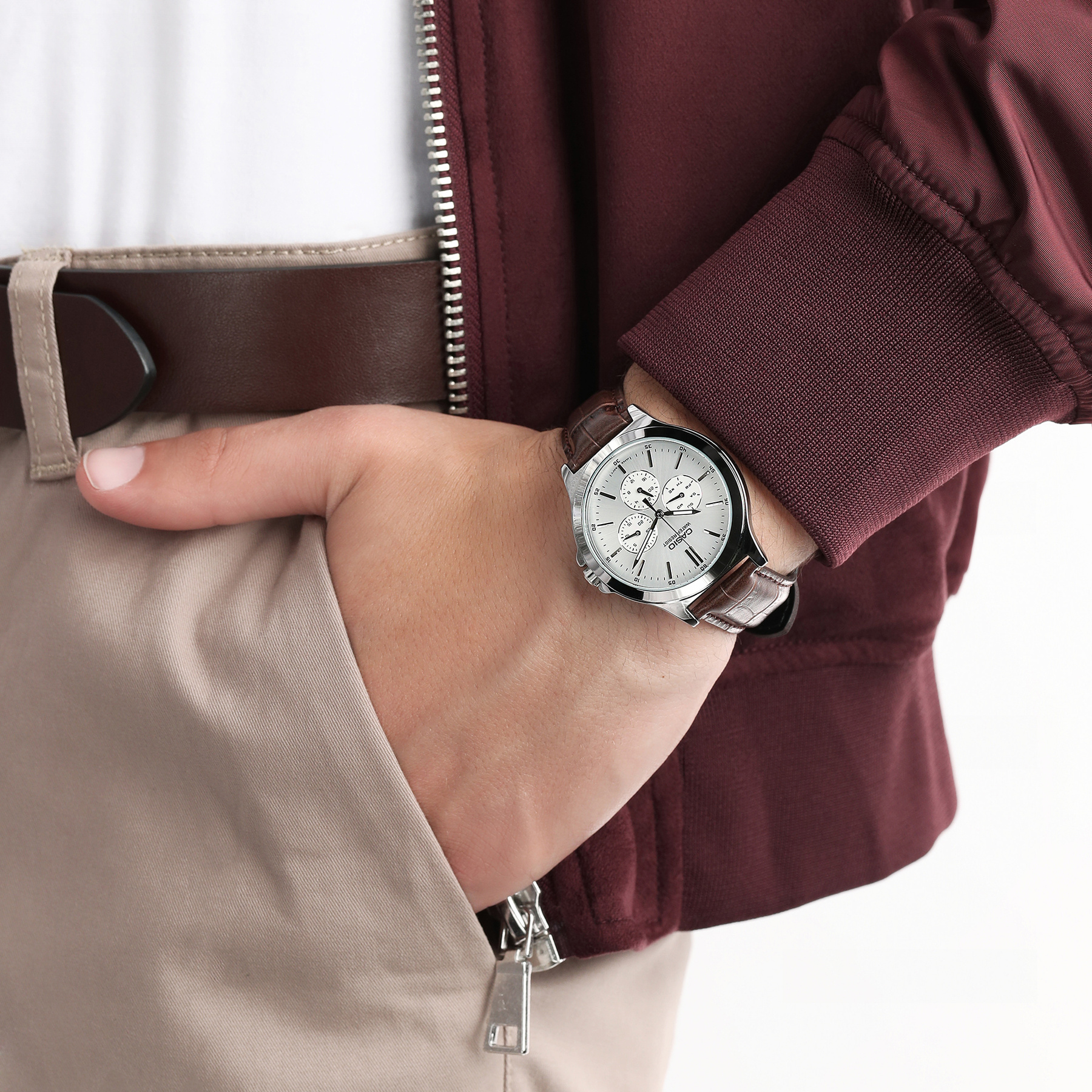 ZEGAREK MĘSKI CASIO MTP-V300L-7A (zd085c) + BOX