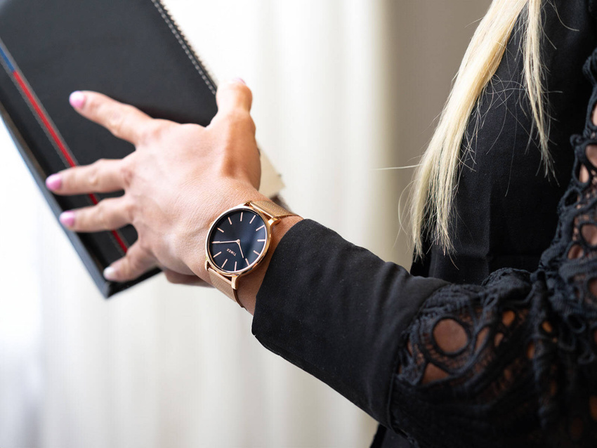 TIMEX Transcend 38mm WOMEN'S WATCH TW2W19600 + BOX