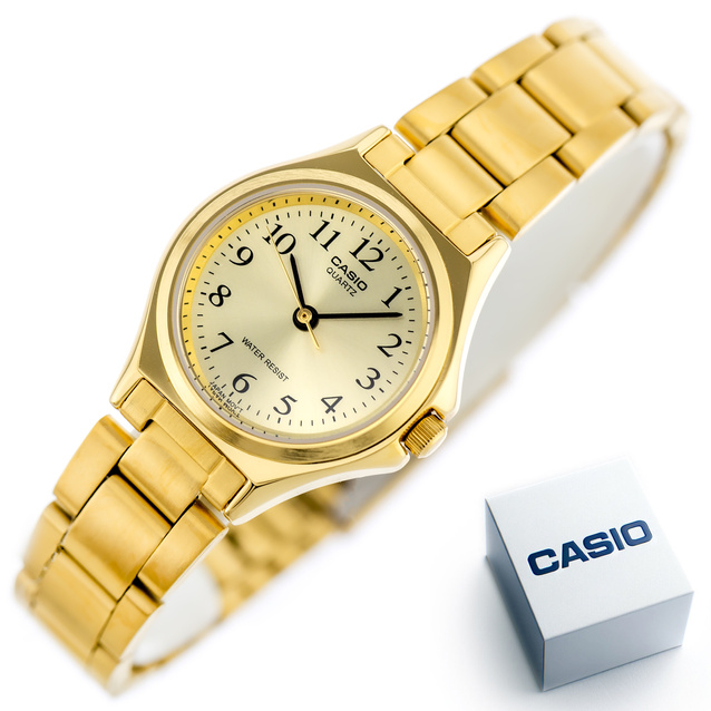 CASIO LTP-1130N-9B WOMEN'S WATCH (zd592b) + BOX