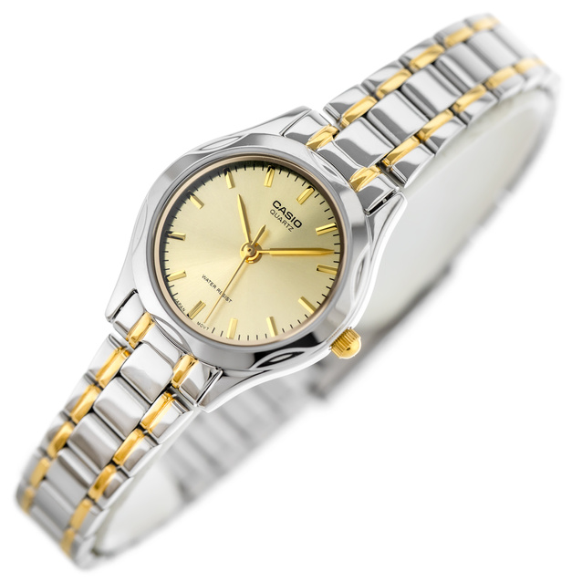 CASIO LTP-1275SG-9A WOMEN'S WATCH (zd580b) + BOX