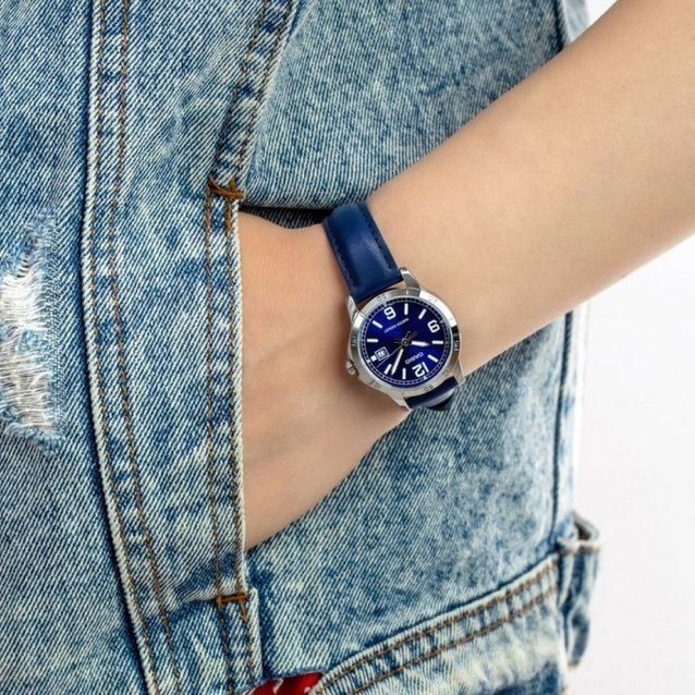 Casio LTP-V004L-2B Women's Watch (zd569g) + BOX