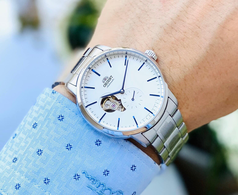 Zegarek Męski Orient Open Heart Automatic RA-AR0102S10B + BOX