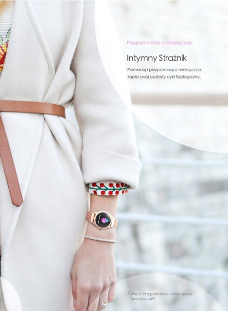 SMARTWATCH G. Rossi SW017-8 silver/white (sg011b)