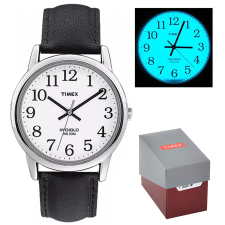 TIMEX Easy Reader 38mm Men's Watch T20501 + BOX 