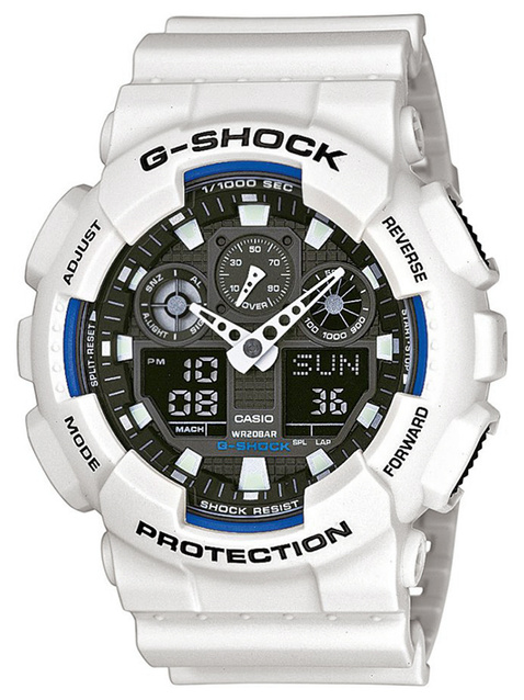ZEGAREK MĘSKI CASIO G-SHOCK GA-100B-7AER (zd135g) + BOX