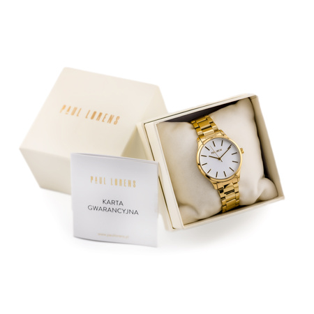 PAUL LORENS WOMEN'S WATCH - PL20007B-3D1 (zg568c) + BOX