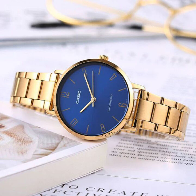 Casio Collection LTP-VT01G-2B watch + BOX
