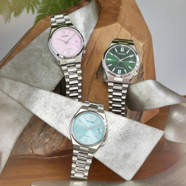 ZEGAREK MĘSKI CITIZEN Tsuyosa NJ0200-50X - AUTOMAT SZAFIR 
