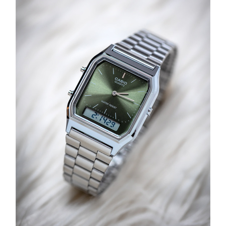 ZEGAREK UNISEX CASIO Vintage  AQ-230A-3AMQYDF + BOX